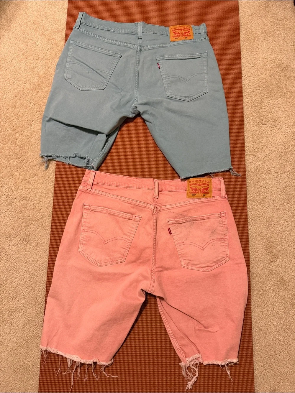 Levi’s Denim Summer Shorts - Blue & Pink